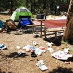 Leave No Trace - "Grand Canyon National Park: Campsite Raven DamageSR 0008" by Grand Canyon NPS is licensed under CC BY 2.0.